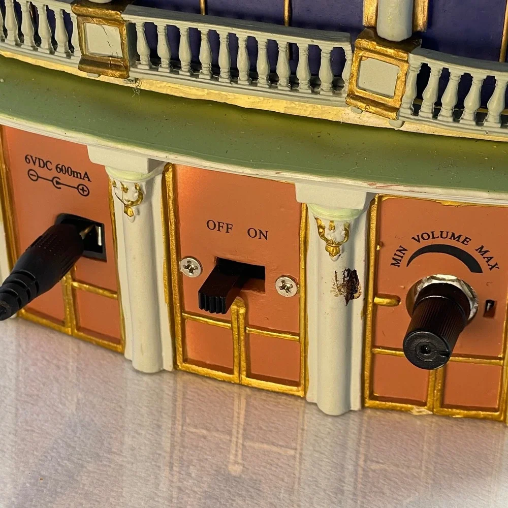 Mr Christmas Nutcracker Ballet Animated Musical Theater Opera House with Adapter